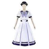 Pretty Derby Horse Girl Uniform 2D Cosplay Anime Game Costume Women's Dress Set - Halloweez